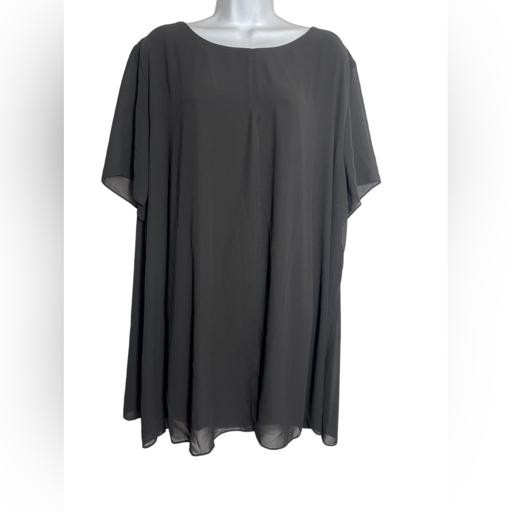 Arna York size‎ 22 / 24 simple classic black dress